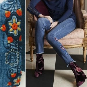 LISETTE Montreal Betty Slim Fit Embroidered Jean 6